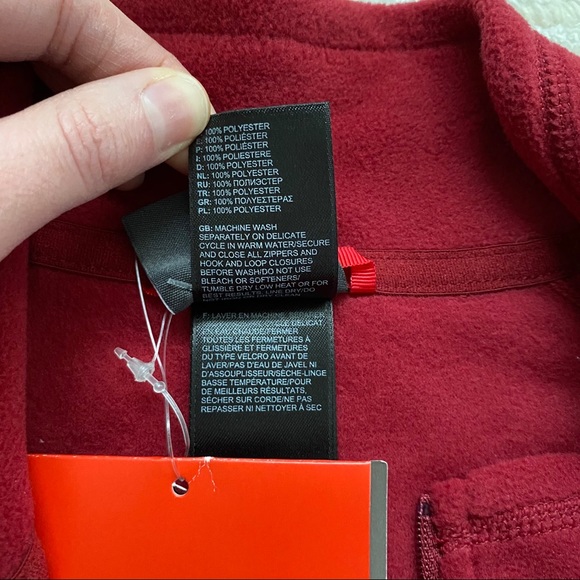 NWT North Face men’s TKA 100 Trinity fleece jacket - Picture 7 of 12